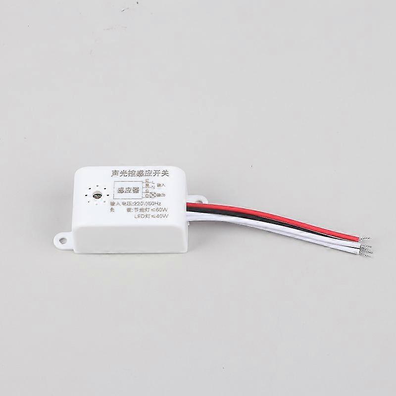 220V Voice Sensor Switch Indoor Intelligent Auto On Off Lights Switch Detector