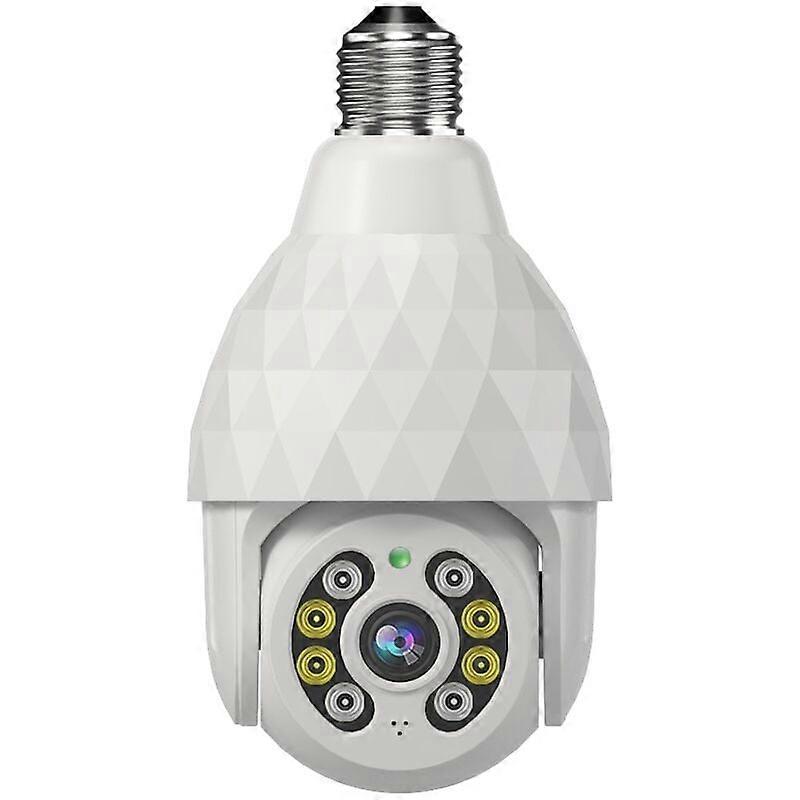 Dual-Band WiFi Security Light Bulb, Multi-User Sharing, Cloud Storage