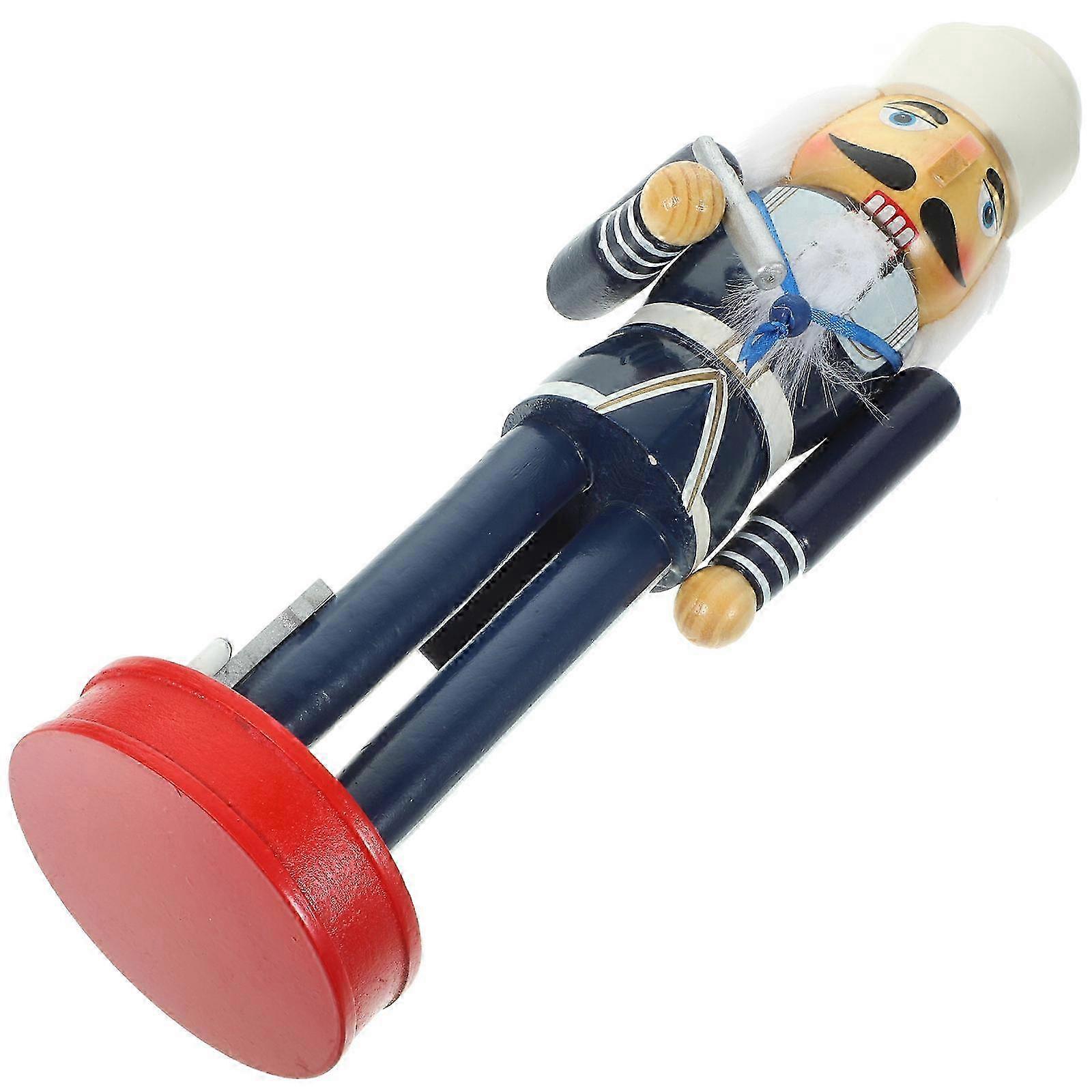 Christmas Nutcracker Figurine Wood Decoration compatible with Tabletop Small Nutcracker