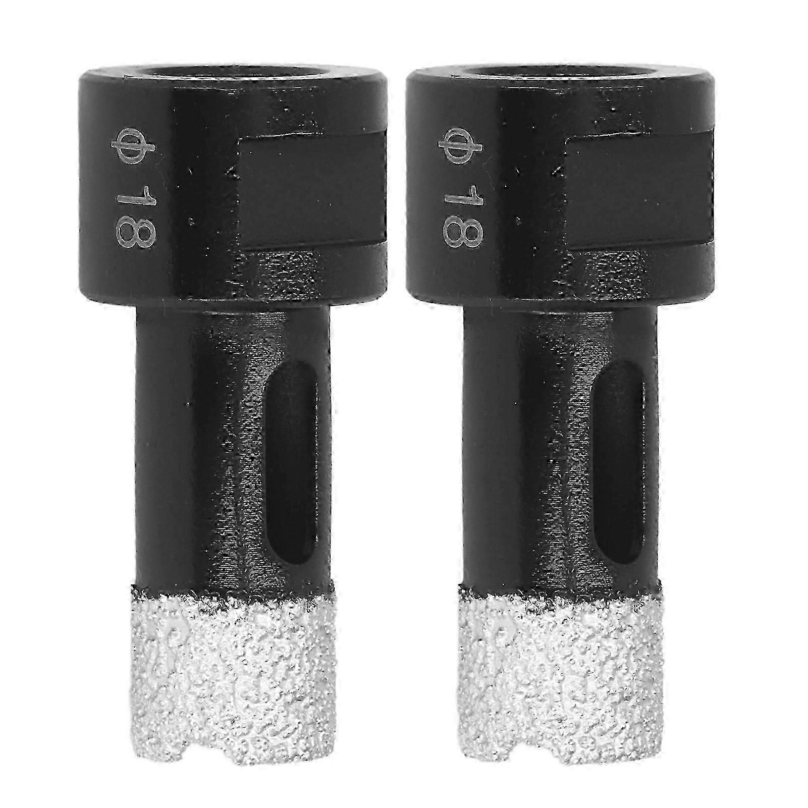 2Pcs M14 18mm Portable Marble Granite Drill Bits
