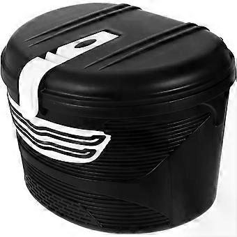 Electric Bike Front Case with Lock Plastic and Resin Bike Front Storage Holder Simple Installation and Strong Load-bearing Capacity for Secure Storage