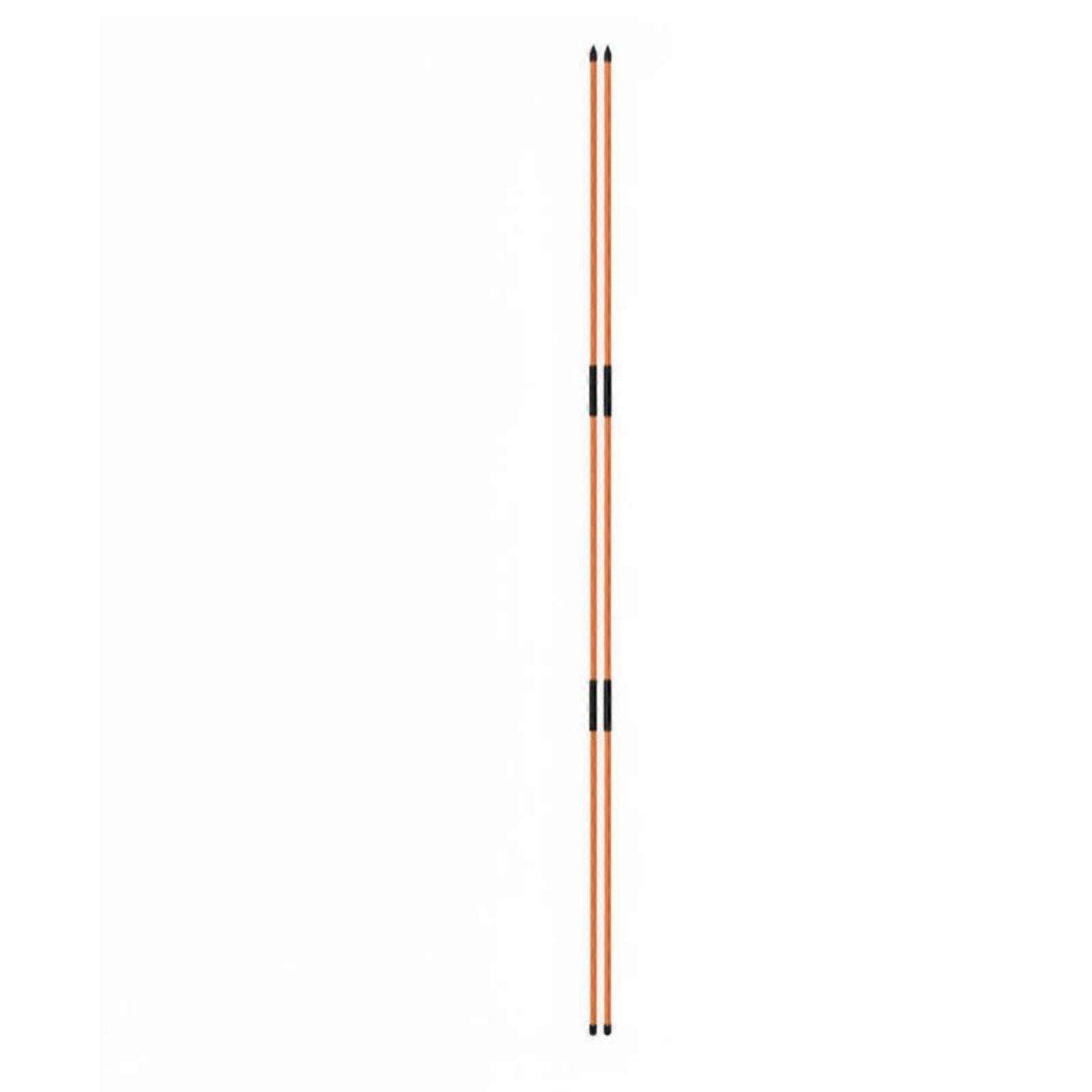 2 Pieces Putting Alignment Rods Portable Putting Alignment Guide Lightweight