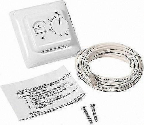 Room Floor Heating Thermostat 230V Temperature Controller with 2.9m Sensor Cable