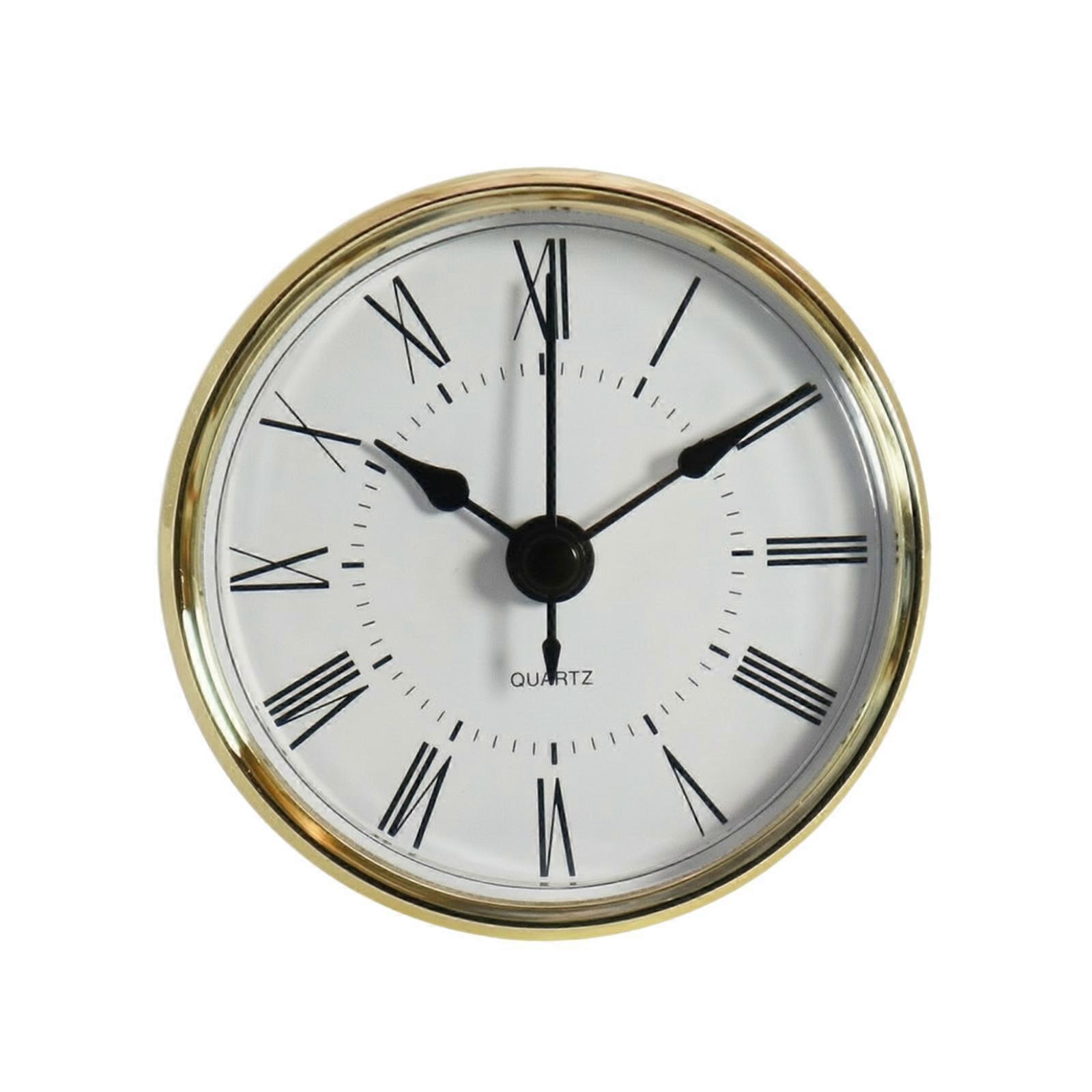 Clock Insert Inset Clock Insert with Quartz Movement Indoor for Crafters