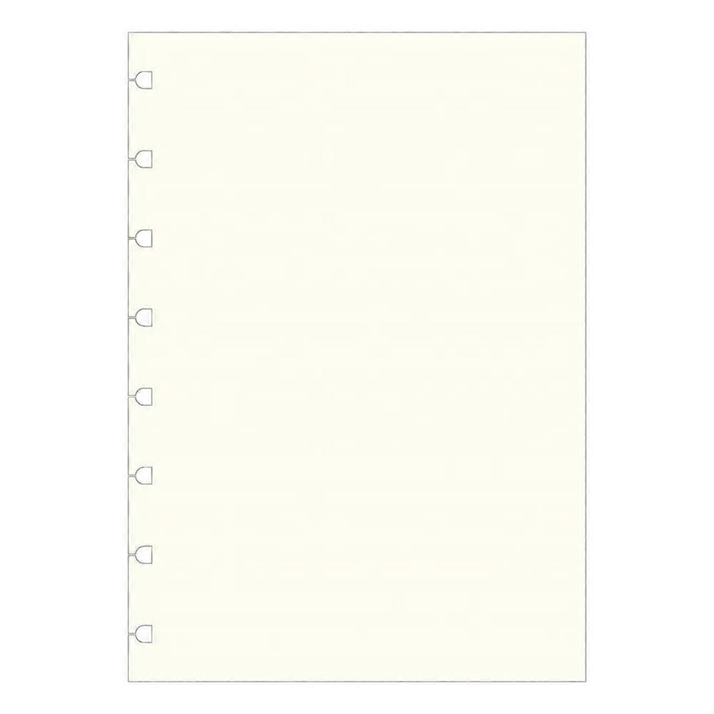 PLAIN Filofax Pastel A5 Size Notebook Refill 60 Pack for Creative Note-Taking