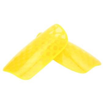Breathable Soccer Sport Leg Guard Protector Football Shin Brace Pads for Adults Teenager Competition TrainingYellow