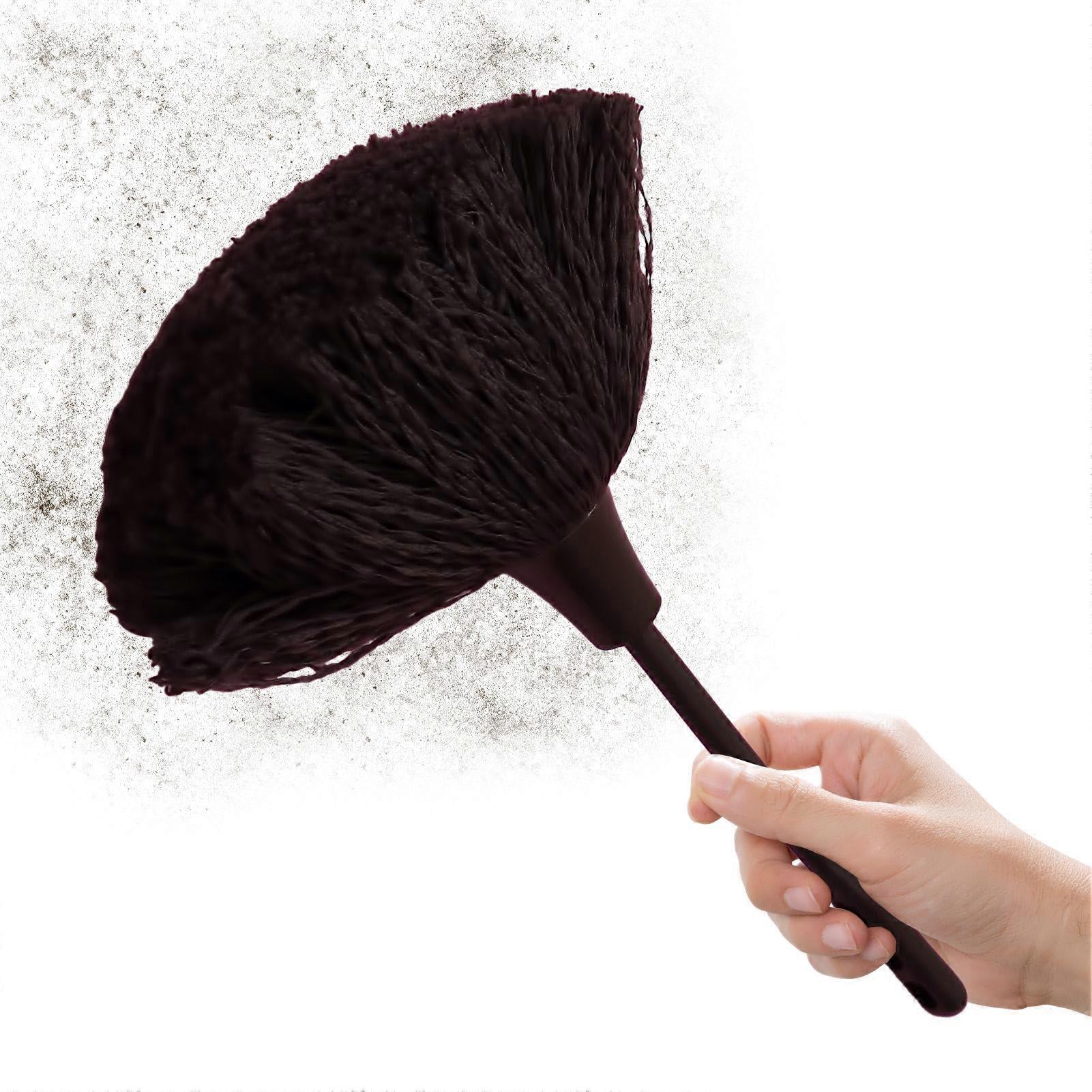 Microfiber Ceiling Fan Duster with Washable Reusable Cover for Efficient MultiSurface Dusting