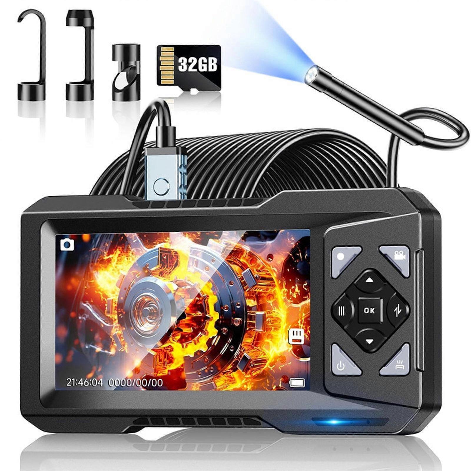 ES01 Industrial Endoscope Camera With 32GB Memory Card