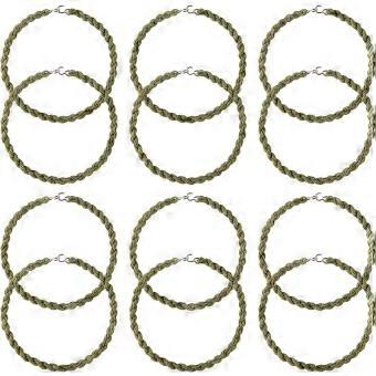 12 Pcs Elastic Boot Blousing Straps, Twisted Design for Outdoor Activities