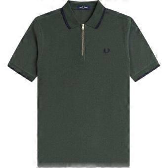 Fred Perry heren polo met rits.