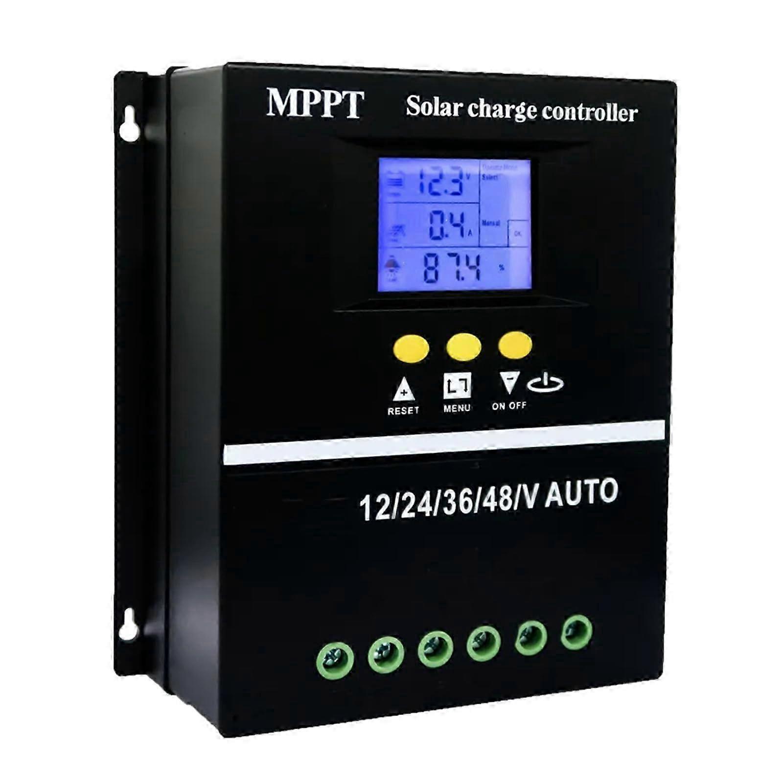 200 A Solar Charge Controller With Overcurrent Protection, Easy Installation For Remote Off-Grid Solar Panel Systems
