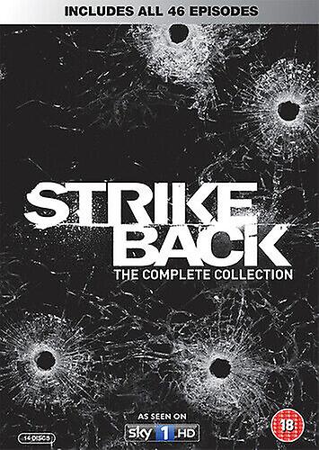 Strike Back Series 1-5 DVD (2015) Tim McInnerny cert 18 14 discs - Region 2
