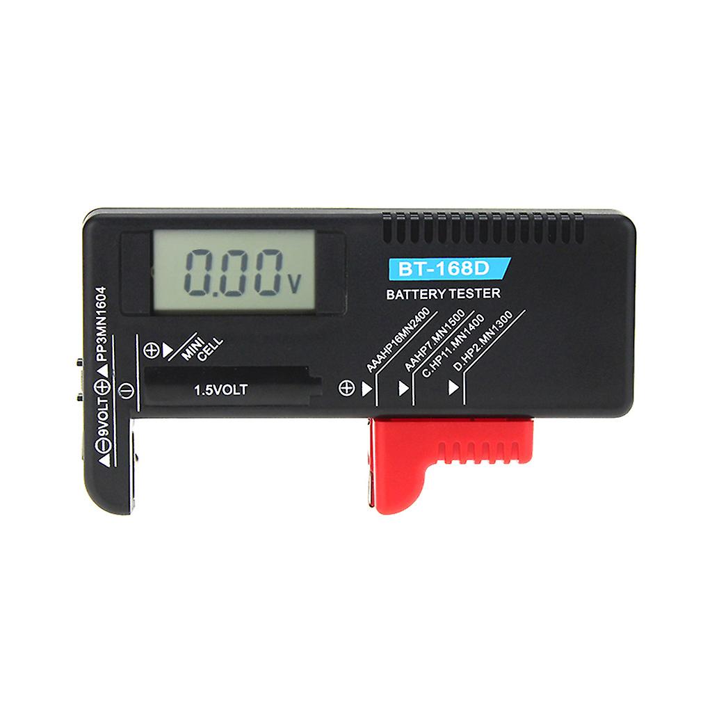 BT-168D Digital LCD Universal Battery Tester for Small Batteries Button Cell