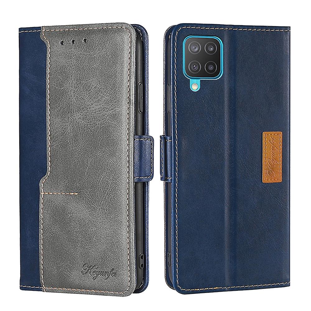Contrast Color PU Case For Samsung Galaxy M12 / F12