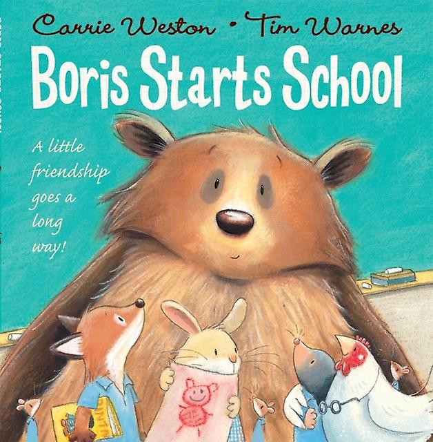 Boris Starts School by Carrie Weston Paperback Book