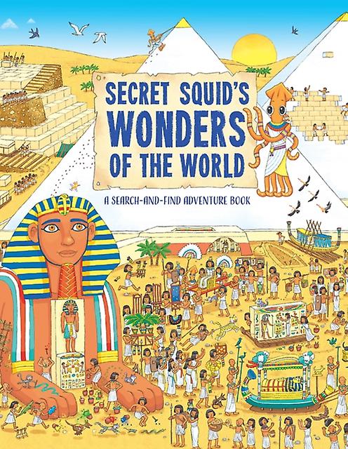 Secret Squids Wonders Of The World by Hungry Tomato Paperback