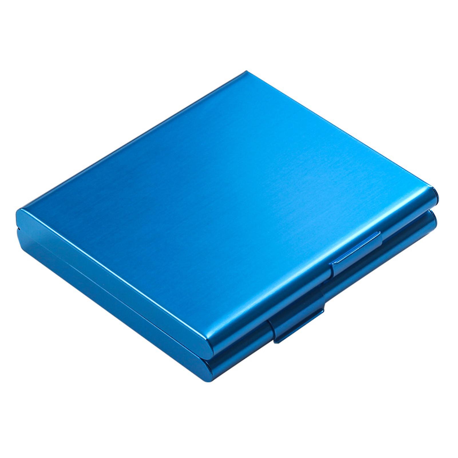 20pcs Capacity Cigarette Box Extra Slim Alloy Cigarette Case Exquisite Gifts