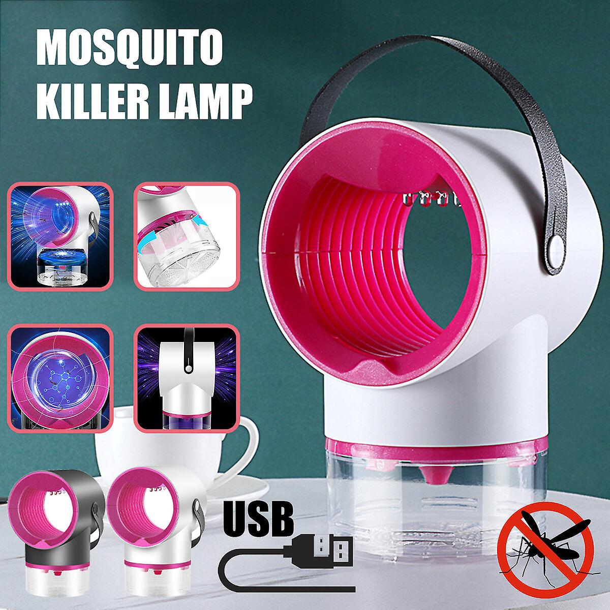 Electric Usb Fly Zapper - Mosquito Killer, Bug Insect Pest Control Led Uv Lamp Trap