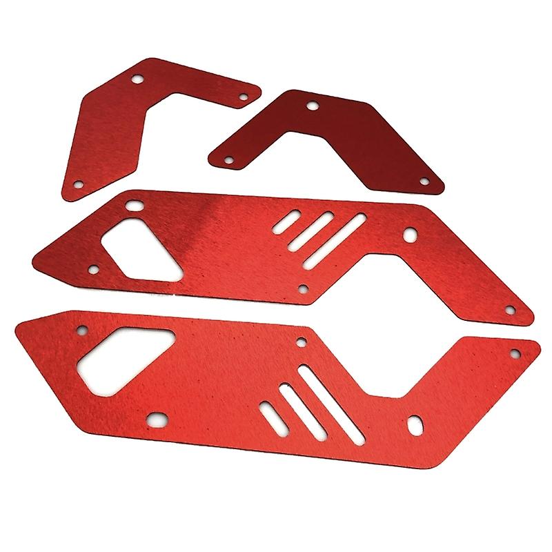 Front & Rear Footrest Step Footboard Pedals  Pegs Set Durable For Adv160