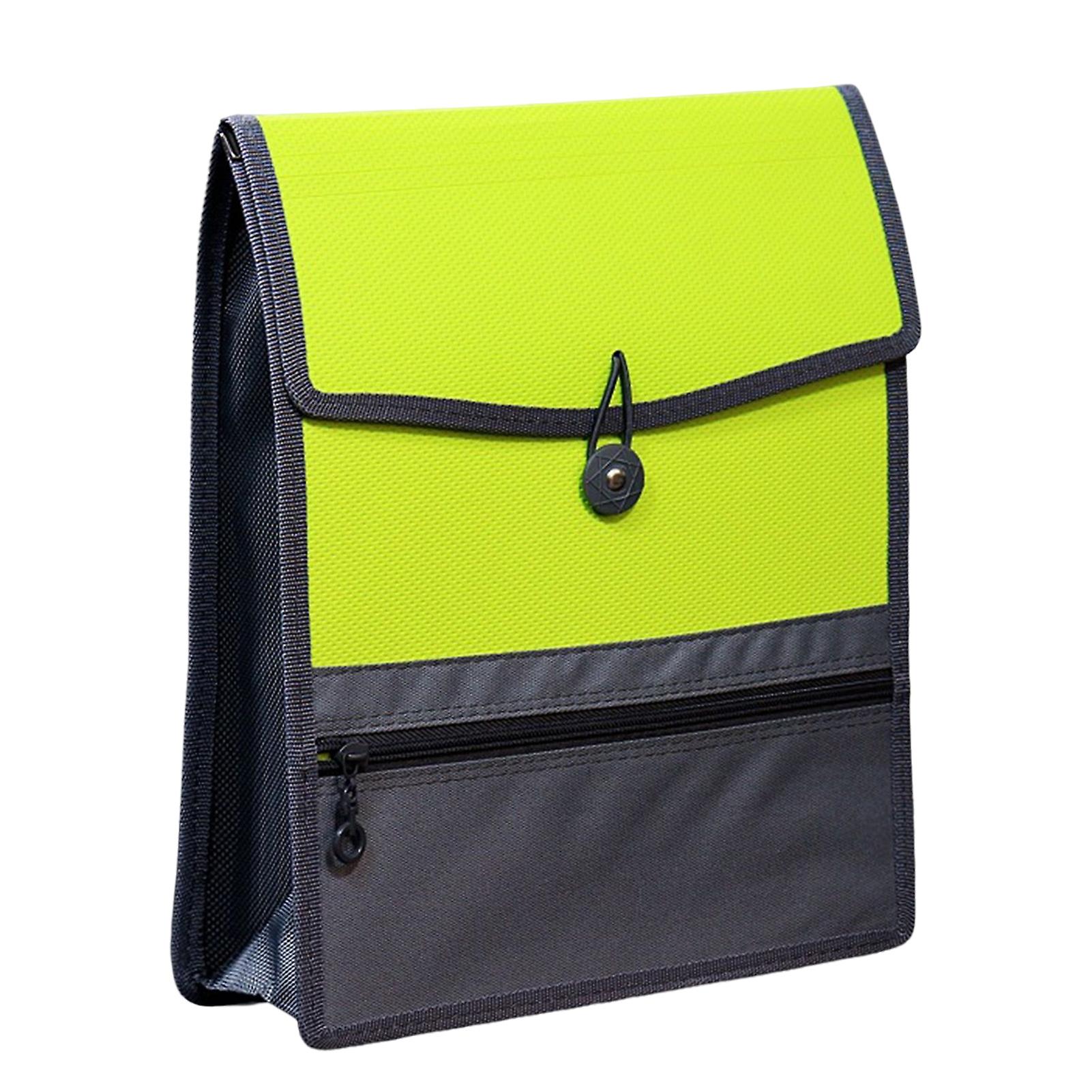 A4 Canvas Document Organizer Sturdy Durable Storage Bag Suitable For School Office Supplies