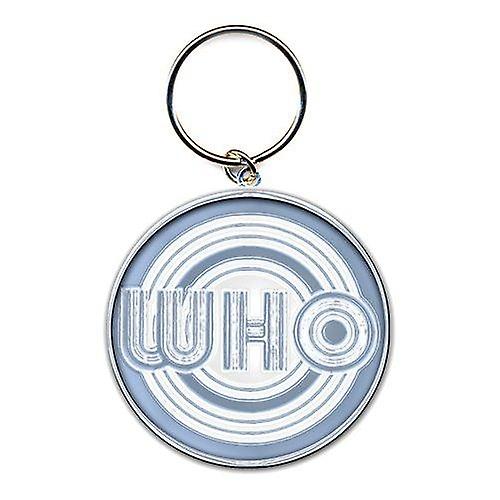 The Who Circle Logo Enamel Keyring