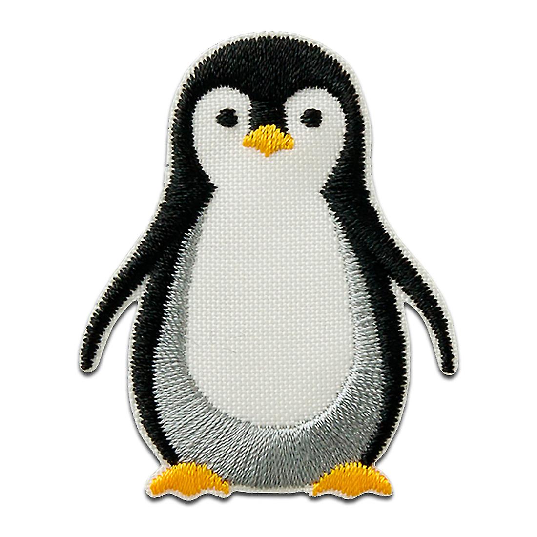 Patch / Iron-on Patch - Recycle Patch Penguin Animal Antarctica Think Green - Patch