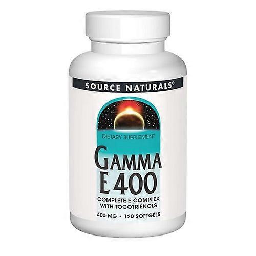 Source Naturals Gamma E 400 Complex, 120 Softgels (Pack of 1)