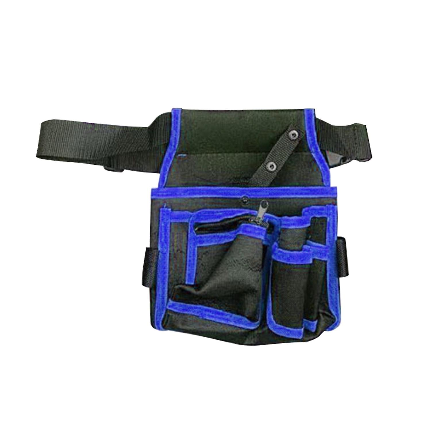 Multiple Pockets High Capacity Adjustable Buckle Waist Bag Electrician Hardware Portable Thickening
