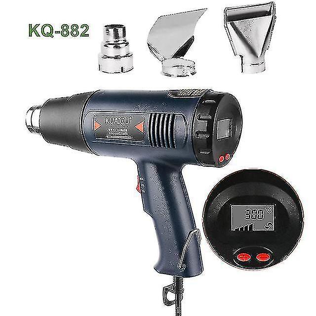 Heat Guns Ship From Ru Digital Led Electric Hot Air Gun 1800w Stepless Adjustable Temperature-controlled