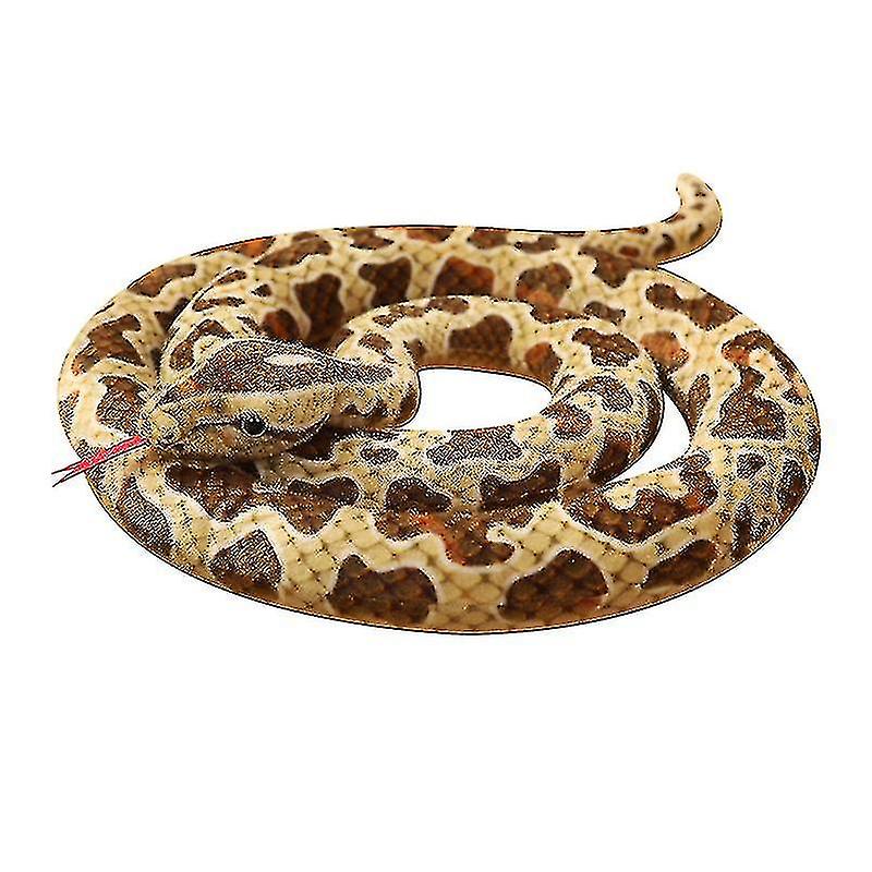 Snake umplute animale de pluș, Giant Anaconda realist copii Jucării
