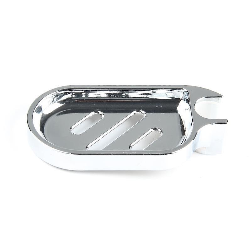Soap Tray - 1 Piece, ABS Material, Silver Keeps your soap dry and organized in a sleek ABS tray.