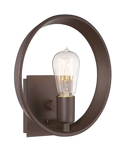 Theater Row 1 Light Indoor Wall Light Western Bronze, E27