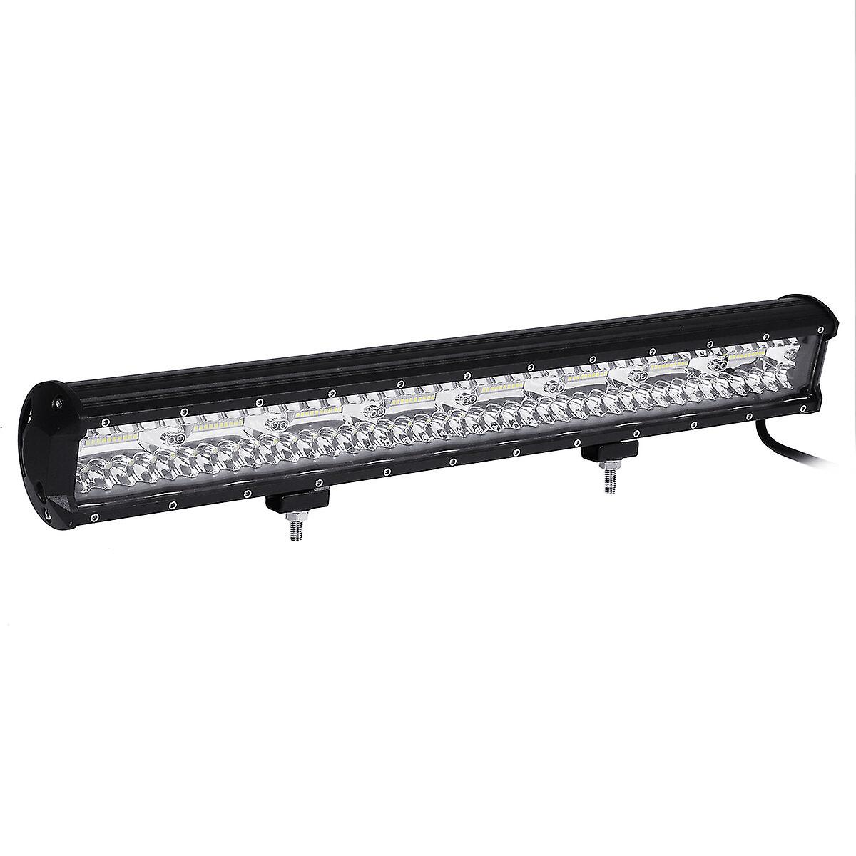 10-30V 23inch Tri-row Led Work Light Bar Combo + Bumper License Plate Mount With Wire Bracket