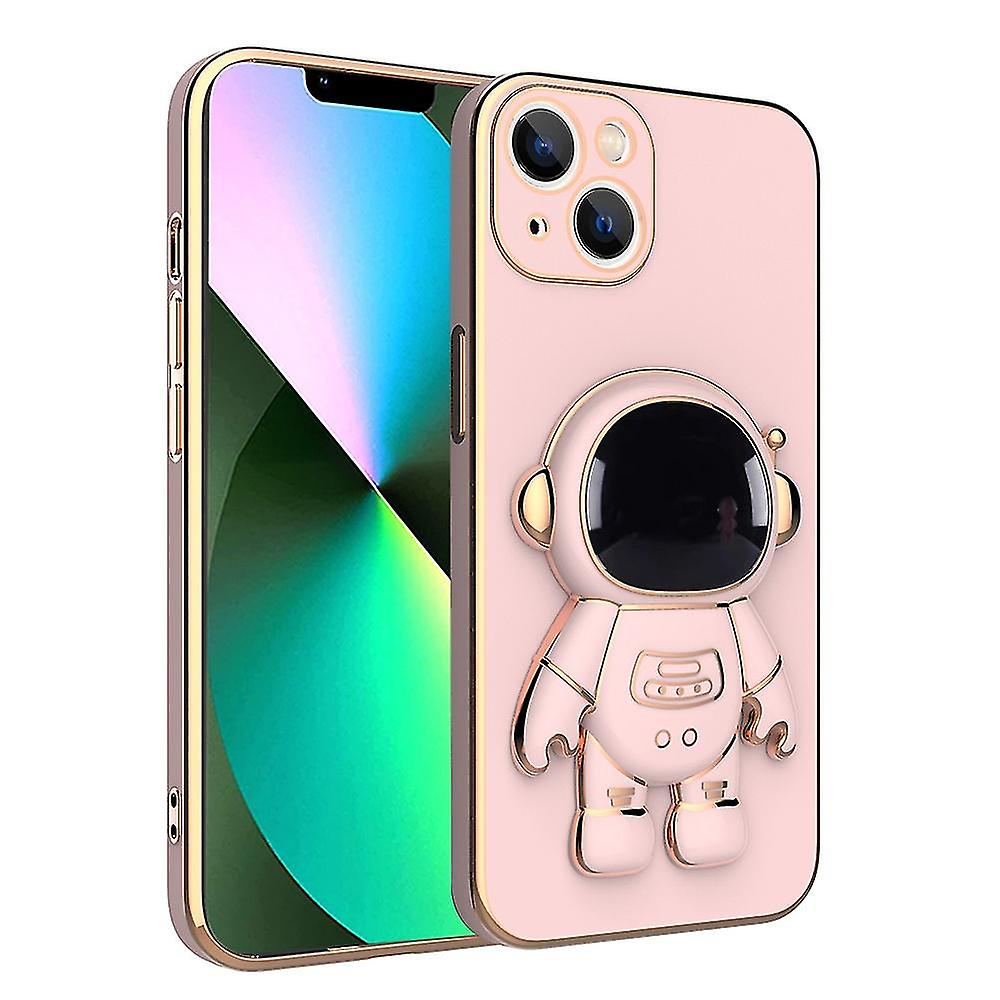 Astronaut Holder Phone Case For Iphone 13 Pro Max Pink