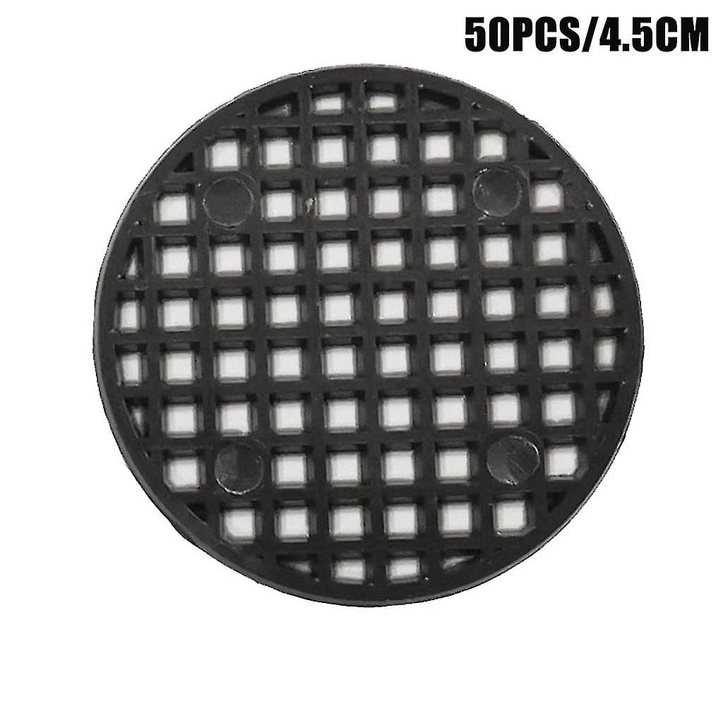 Pots & Planters 50pcs Flower Pot Hole Mesh Pad Bottom Mat Breathable Drainage Gasket Net No6750