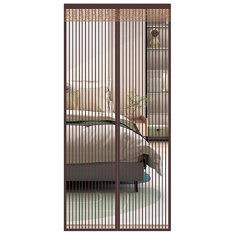 Magnetic Mosquito Net Door Window 120x220cm Anti Fly Insect Door Curtain Magnetic Mosquito Net Adhesive Strip Automatic Closing Very Fine Mesh Easy In