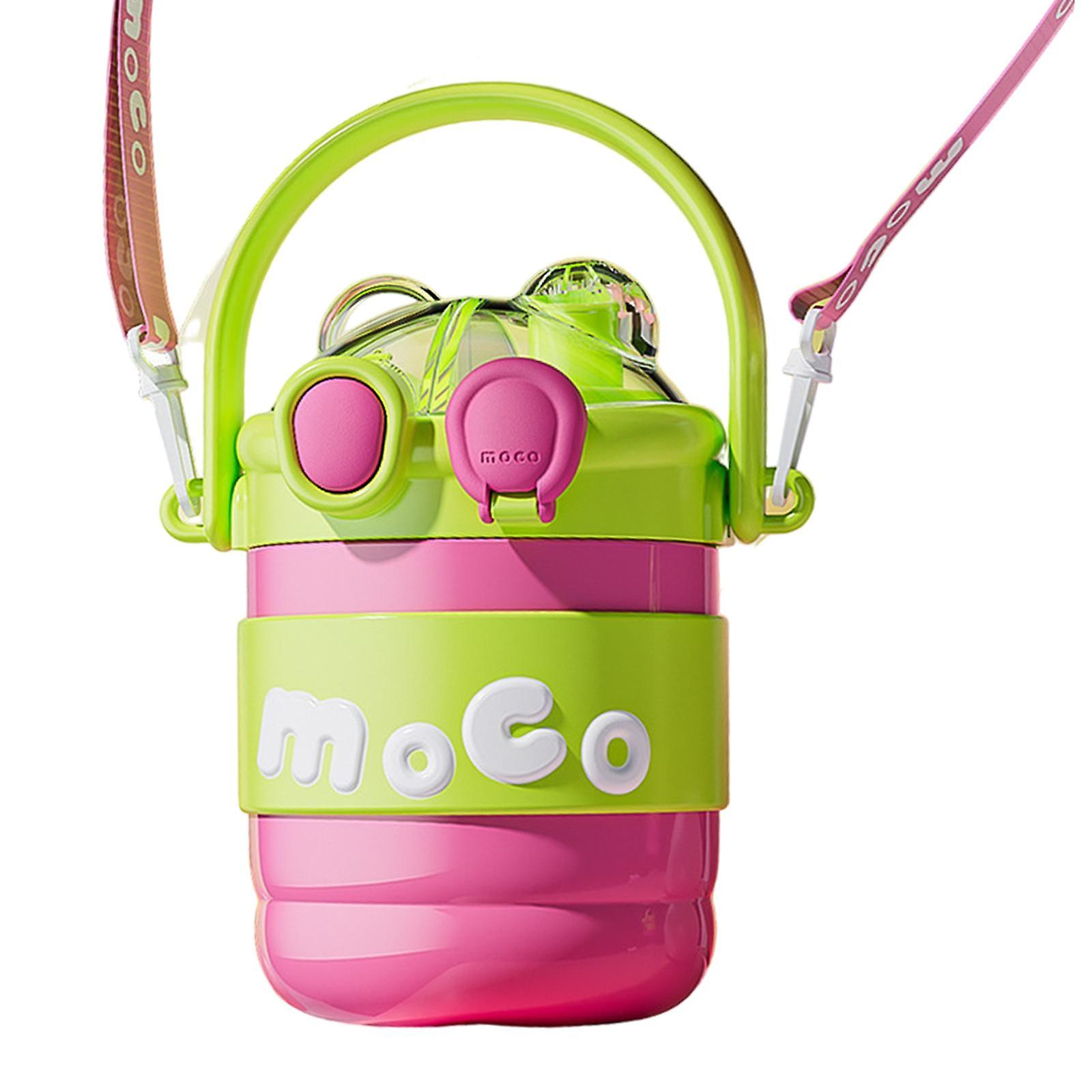 Szigetelt vizes palack Aranyos egyszerű hordozható vizes csésze túrázáshoz Otthoni utazás zöld