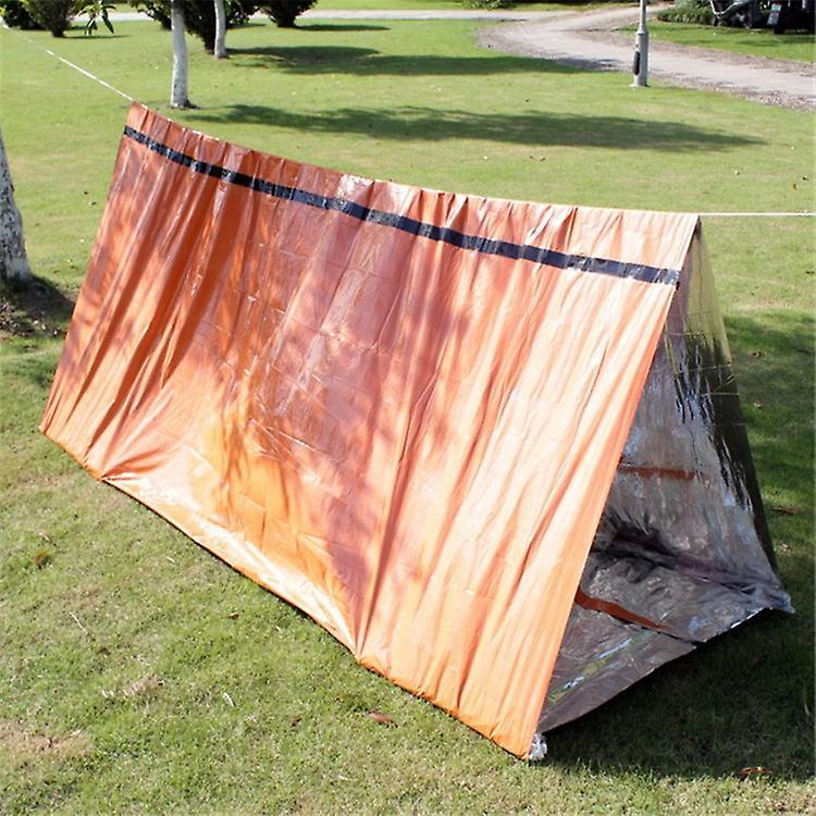 Outdoor Lebensrettende Notfallzelt Isolierdecke Orange