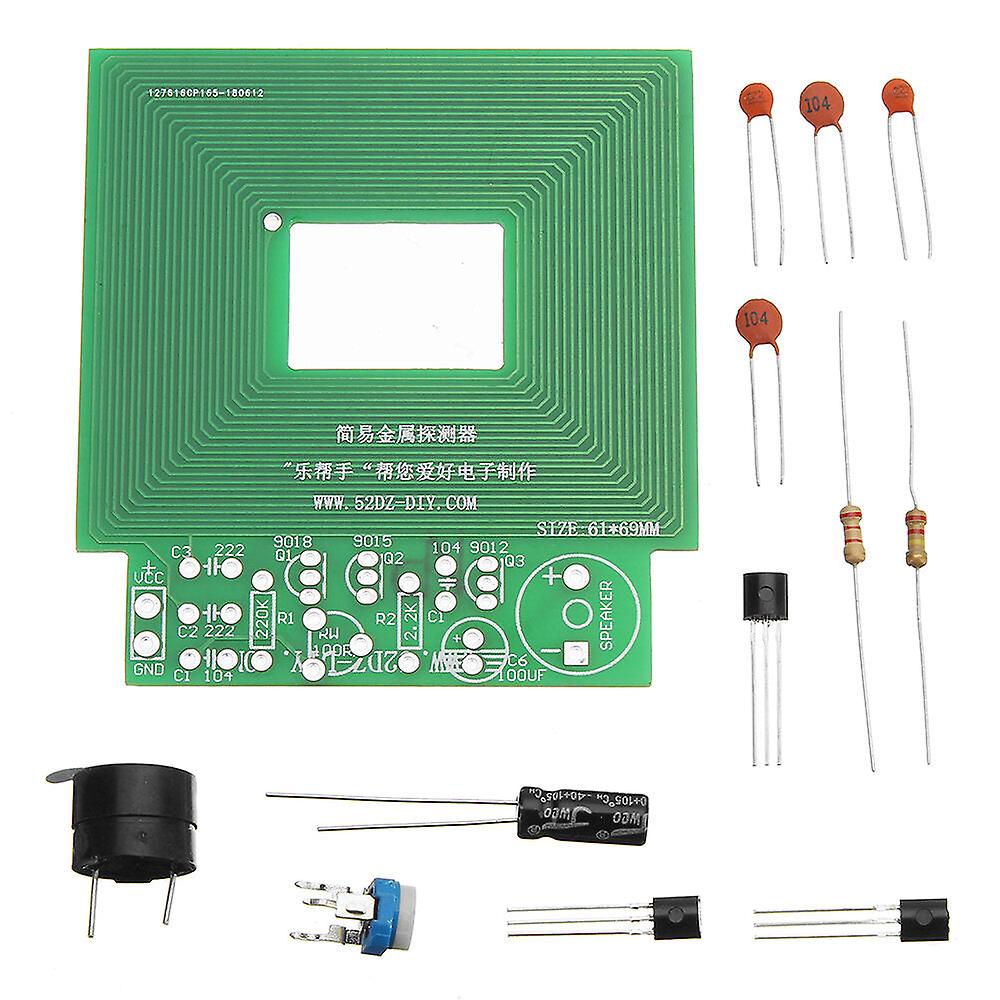 Diy Simple Metal Detector Metal Locator Dc 3v-5v Electronic Metal Sensor Module Kit
