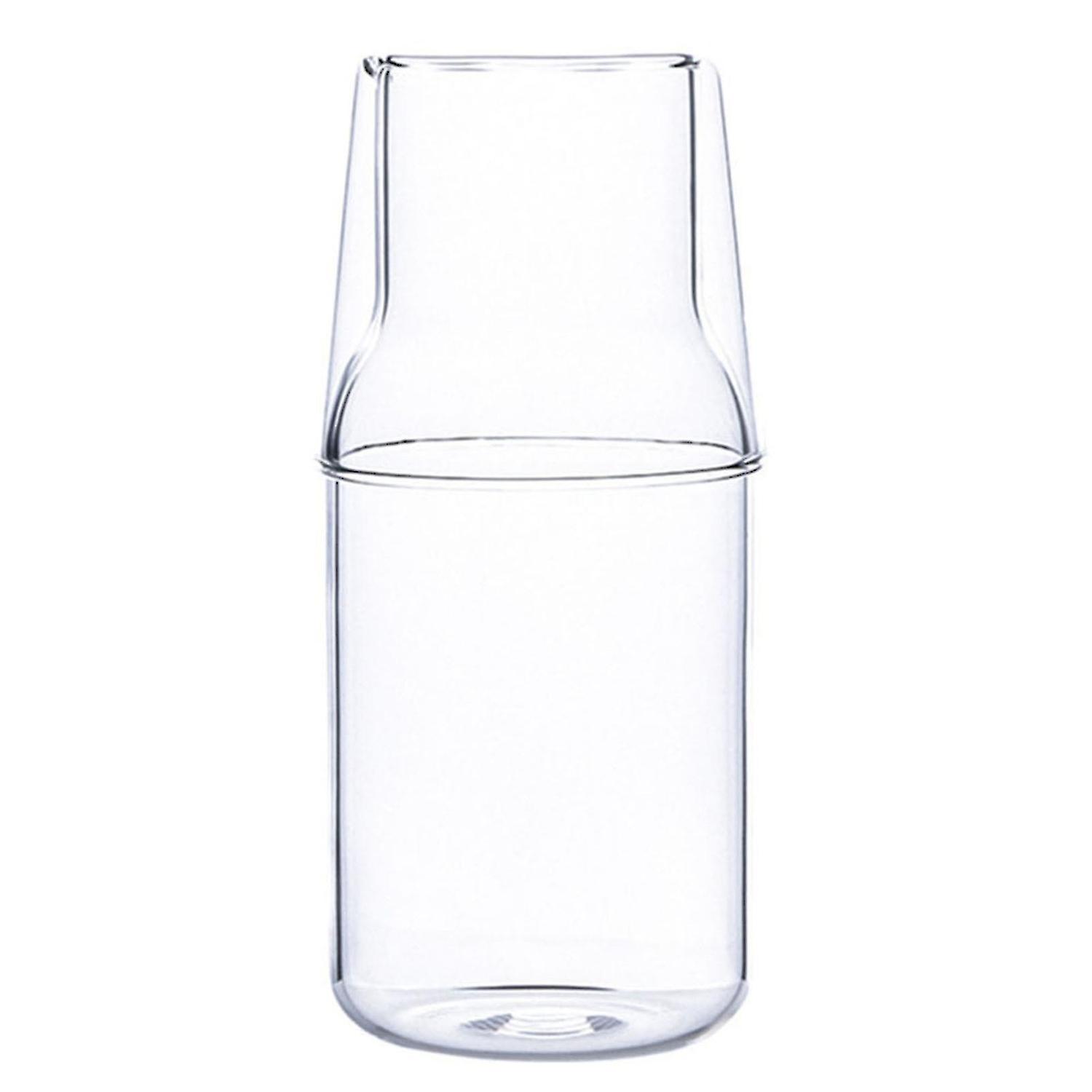 家庭用透明ガラスジュースウォーターピッチャーコールドカップセット