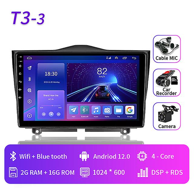 2 Din Android 12 Car Stereo Radio For Lada Ba3 Granta Cross 2018 2019 Gps Navigation Multimedia Video Player Carplay Screen Dvd
