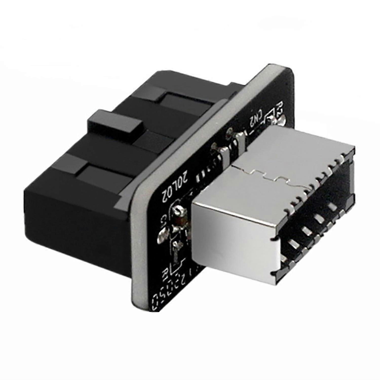 Hovedkort Header Enkel installasjon Rask Plug Play USB3.0 19/20 Pin til Type-E Front Intern tilkobling
