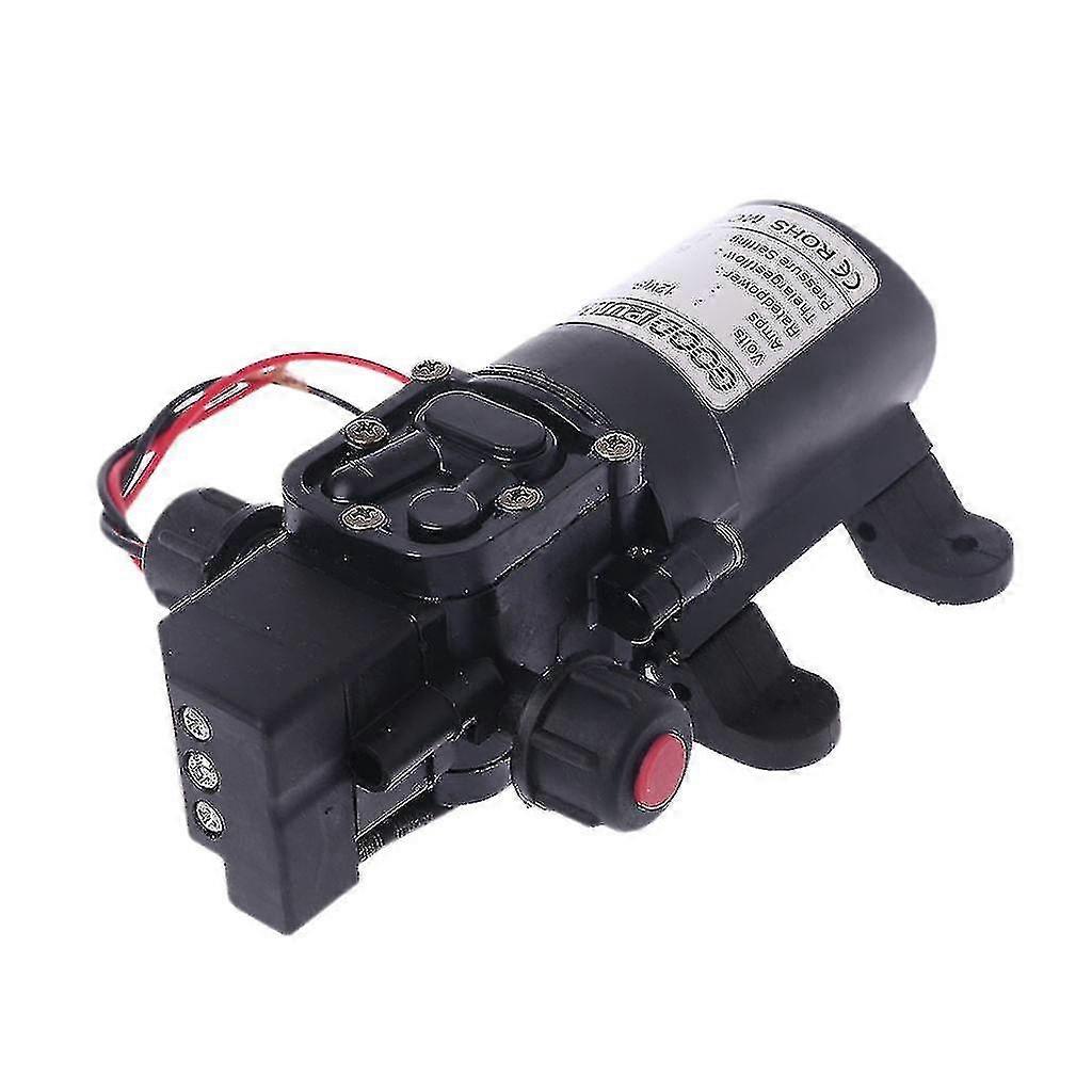 VBESTLIFE Pompe Haute Pression Pompe à Eau DC 12V 70W 6L/Min Auto-amorçante Pompe à Membrane