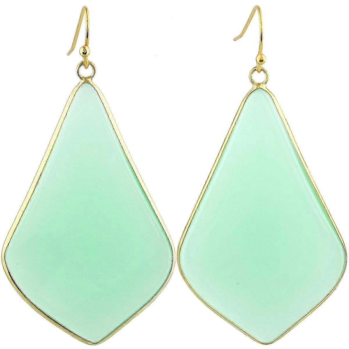 Earrings-Emerald Glass-Forest Green-Timeless Trend