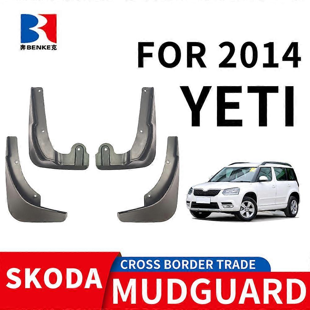 Anwendbar auf 2014 Skoda Yeti Autoreifen Pp Material vorne und hinten Weichgummi Material Splasher