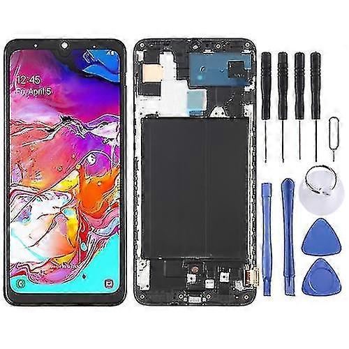 Samsung Galaxy A70 Sm-a705 (6.39 Inches) Digitizer Complete Assembly Oled Lcd Screen With Frame