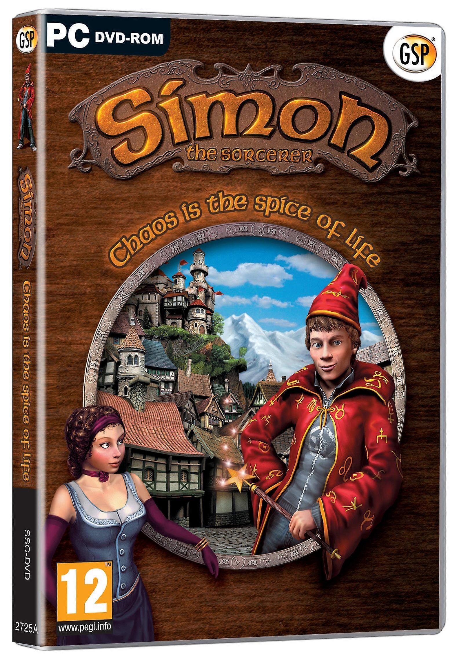 Simon Trollkarlen Kaos Händer (PC DVD)