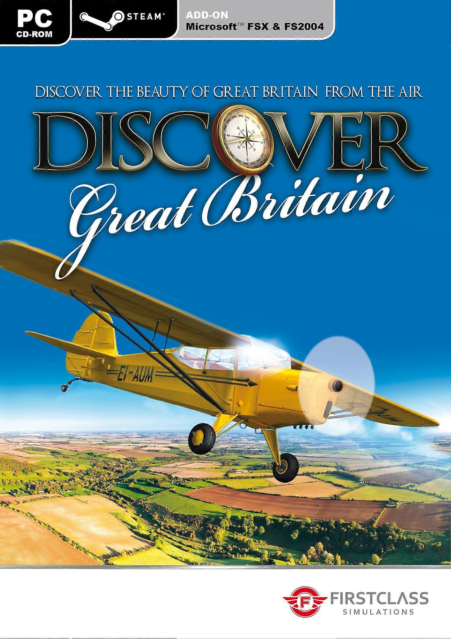 Discover Great Britain FSX and Steam ( PC CD) - New & Sealed