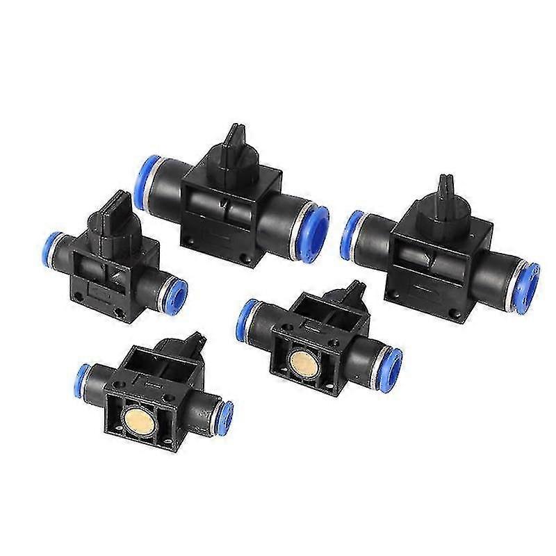 Luftfittings Pneumatiske dele Stik Quick Push Slange rør montering hastighed