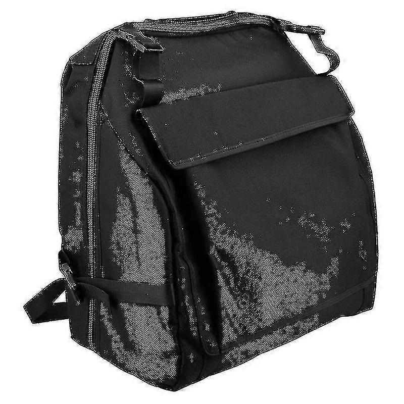 48バスアコーディオン用のブラックオックスフォードクロスアコーディオンケース収納バッグ